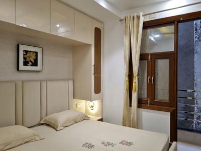 Bedroom Image of 600 Sq.ft 2 BHK Apartment / Flat for sale in Hans Builders Floor, Dwarka Mor New Delhi for Rs. 3700000