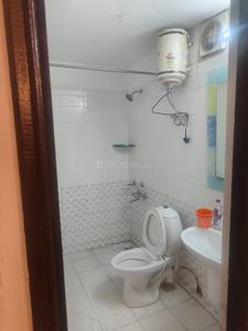 Bathroom Image of 925 Sq.ft 1.5 BHK Apartment / Flat for rent in Unique My Haveli, Ramchandpura Jaipur for Rs. 15500