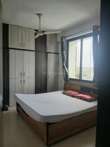 Bedroom Image of 1200 Sq.ft 1 BHK Apartment / Flat for rent in Vishvam Enclave, Shilaj Ahmedabad for Rs. 25000