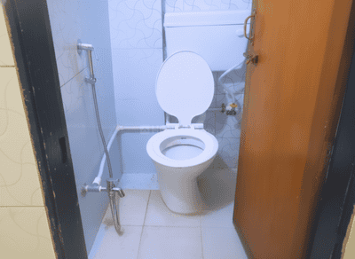 Bathroom Image of 650 Sq.ft 1 BHK Apartment / Flat for sale in Nerul Navi Mumbai for Rs. 9300000