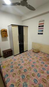Bedroom Image of 1000 Sq.ft 2 BHK Apartment / Flat for rent in Alembic Alchemy Veda, Chhani Jakat Naka Vadodara for Rs. 25000
