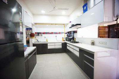 Kitchen Image of 1530 Sq.ft 3 BHK Apartment / Flat for sale in Naranpura Ahmedabad for Rs. 9100000