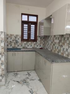Kitchen Image of 540 Sq.ft 2 BHK Builder Floor for rent in Dabri New Delhi for Rs. 15000