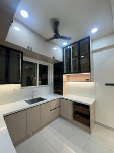Kitchen Image of 1605 Sq.ft 3 BHK Apartment / Flat for rent in Candeur Crescent, Nallagandla Hyderabad for Rs. 48000