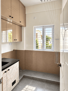 Kitchen Image of 1200 Sq.ft 3 BHK Builder Floor for rent in JP Nagar Bengaluru for Rs. 40000