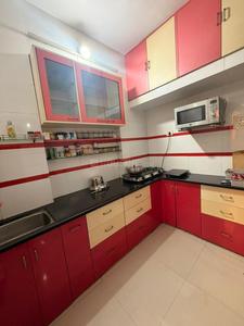 Kitchen Image of 710 Sq.ft 1 BHK Apartment / Flat for rent in Amar Raj Vaibhav NX, Dombivli West Thane for Rs. 16000
