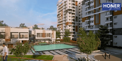 Image of 1360 Sq.ft 2 BHK Apartment / Flat for sale in Honer Vivantis, Nallagandla, Hyderabad for Rs. 12200000