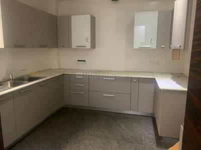 Kitchen Image of 2100 Sq.ft 3 BHK Builder Floor for rent in Sukhdev Vihar New Delhi for Rs. 175000