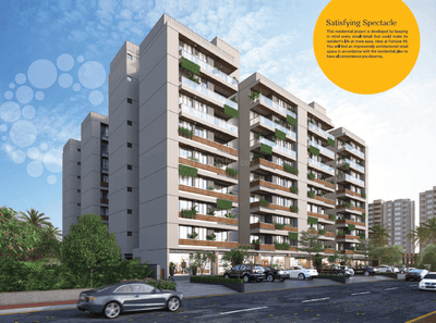 Image of 1377 Sq.ft 2 BHK Apartment / Flat for sale in Vavol, Gandhinagar for Rs. 5100000