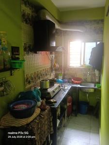Kitchen Image of 650 Sq.ft 2 BHK Apartment / Flat for sale in Beliaghata Kolkata for Rs. 2000000