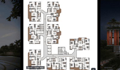 Image of 1900 Sq.ft 3 BHK Apartment / Flat for sale in Mana Verdant Terraces, Carmelaram, Bengaluru for Rs. 25000000