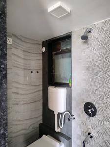 Common Bathroom Image of 540 Sq.ft 1 BHK Apartment / Flat for rent in Kasarvadavali Thane for Rs. 19000
