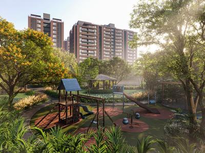 Image of 1448 Sq.ft 3 BHK Apartment / Flat for sale in The Park, Zundal, Ahmedabad for Rs. 10487448