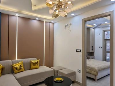Living Room Image of 620 Sq.ft 2 BHK Builder Floor for sale in Saarthi Affordable Homes, Uttam Nagar New Delhi for Rs. 3900000