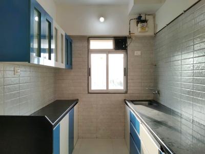 Kitchen Image of 540 Sq.ft 1 BHK Apartment / Flat for rent in Kasarvadavali Thane for Rs. 18000