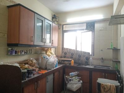 Kitchen Image of 600 Sq.ft 2 BHK Apartment / Flat for rent in Swastik Onyx, Vikhroli East Mumbai for Rs. 45000