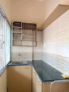 Kitchen Image of 600 Sq.ft 1 BHK Builder Floor for rent in Tollygunge Kolkata for Rs. 17000