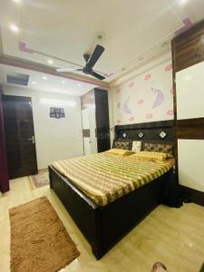 Bedroom Image of 1000 Sq.ft 3 BHK Builder Floor for rent in Matiala New Delhi for Rs. 25000