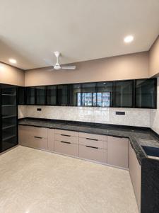 Kitchen Image of 3000 Sq.ft 4 BHK Apartment / Flat for rent in Nysa Crosswind, Bhayli Vadodara for Rs. 75000
