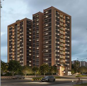 Image of 1800 Sq.ft 3 BHK Apartment / Flat for sale in Tragad, Ahmedabad for Rs. 6700000