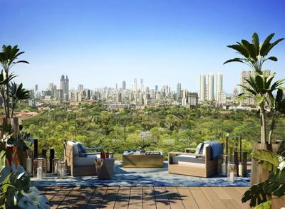 Balcony Image of 1081 Sq.ft 3 BHK Apartment / Flat for rent in Piramal Aranya, Byculla Mumbai for Rs. 200000