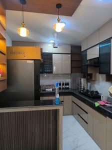 Kitchen Image of 1100 Sq.ft 3 BHK Apartment / Flat for sale in Khanpur New Delhi for Rs. 7500000