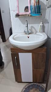 Bathroom Image of 830 Sq.ft 2 BHK Apartment / Flat for rent in Horizon Navjeevan, Kargaina Bareilly for Rs. 9000