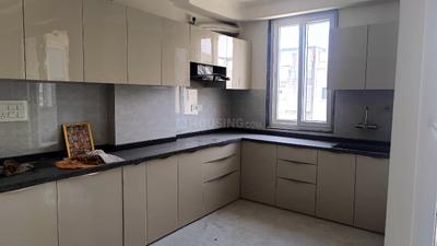Kitchen Image of 1400 Sq.ft 3 BHK Apartment / Flat for rent in Frankfurt, Vaishali Nagar Extension Jaipur for Rs. 26000