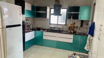 Kitchen Image of 1200 Sq.ft 2 BHK Apartment / Flat for sale in Harmony Heights, Waghodia Road Vadodara for Rs. 7200000