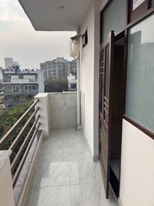 Balcony Image of 450 Sq.ft 1 RK Builder Floor for rent in Sector 56 Gurgaon for Rs. 21000