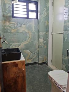 Common Bathroom Two Image of 900 Sq.ft 3 BHK Apartment / Flat for sale in Nawada New Delhi for Rs. 6250000