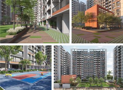 Image of 1350 Sq.ft 2 BHK Apartment / Flat for sale in Dharti Skyline, Jagatpur, Ahmedabad for Rs. 6200000