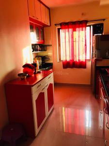 Kitchen Image of 850 Sq.ft 2 BHK Apartment / Flat for sale in Nyati Shubharambh Complex, Thane West Thane for Rs. 11500000