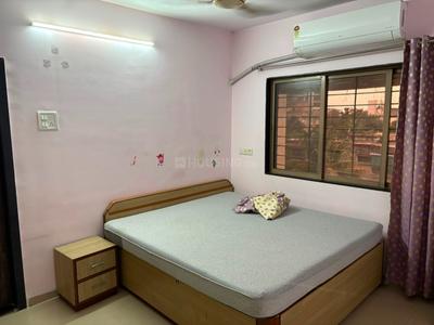 Bedroom Image of 650 Sq.ft 1 BHK Apartment / Flat for rent in Landmark Garden, Kalyani Nagar Pune for Rs. 40000
