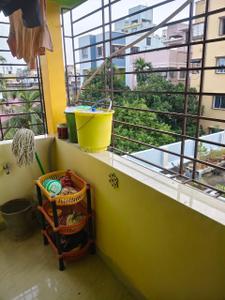 Balcony Image of 650 Sq.ft 2 BHK Apartment / Flat for sale in South Dum Dum Kolkata for Rs. 2500000