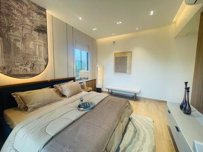 Bedroom Image of 1259 Sq.ft 3 BHK Apartment / Flat for sale in Ashiana Aaroham, Sector 80 Gurgaon for Rs. 30000000