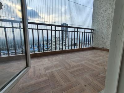 Balcony Image of 2200 Sq.ft 3 BHK Apartment / Flat for rent in Delta Icon, Airoli Navi Mumbai for Rs. 95000
