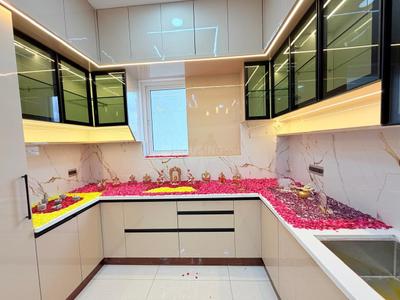 Kitchen Image of 1333 Sq.ft 2.5 BHK Apartment / Flat for rent in Candeur Crescent, Nallagandla Hyderabad for Rs. 42000
