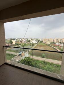 Balcony Image of 1500 Sq.ft 3 BHK Apartment / Flat for rent in Wallfort Heights Phase 2 G H I J K L, Bhatagaon Raipur for Rs. 26000