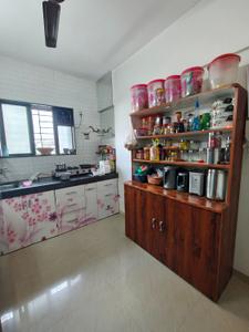 Kitchen Image of 650 Sq.ft 1 BHK Apartment / Flat for sale in Raikar Shree Laxmi Vrindavan, Dhayari Pune for Rs. 3800000