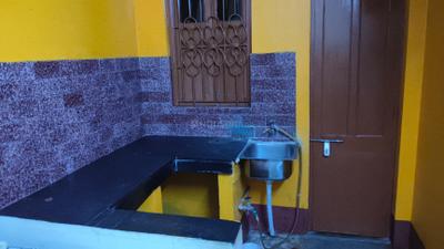 Kitchen Image of 510 Sq.ft 1 BHK Builder Floor for rent in Serampore Hooghly for Rs. 6000