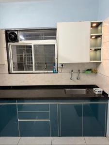 Kitchen Image of 1008 Sq.ft 2 BHK Apartment / Flat for rent in Yuvraj Balaji Heights, Baner Pune for Rs. 32000