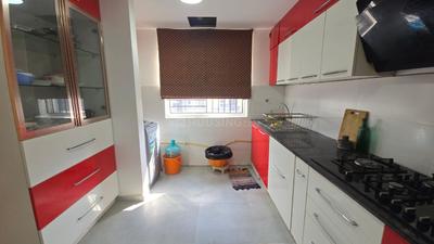 Kitchen Image of 908 Sq.ft 2 BHK Apartment / Flat for rent in Casagrand Smart Town, Thazhambur Chennai for Rs. 25000