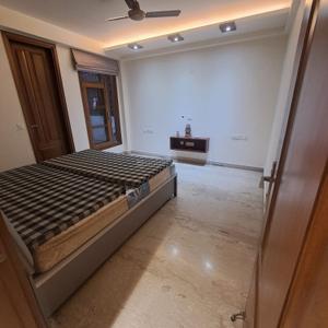 Bedroom Image of 3150 Sq.ft 4 BHK Builder Floor for rent in Geetanjali Enclave New Delhi for Rs. 200000