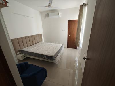 Bedroom Image of 810 Sq.ft 2 BHK Apartment / Flat for rent in Provident Adora De Goa, Sancoale Goa for Rs. 42000