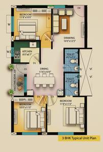 Image of 1370 Sq.ft 3 BHK Builder Floor for sale in Rasulgarh, Bhubaneswar for Rs. 8300000
