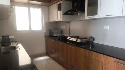 Kitchen Image of 990 Sq.ft 1 BHK Apartment / Flat for rent in HERE &amp; NOW, Jakkur Bengaluru for Rs. 45000
