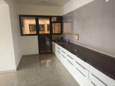 Kitchen Image of 3379 Sq.ft 4 BHK Apartment / Flat for rent in Shilp Paradise, Bodakdev Ahmedabad for Rs. 65000