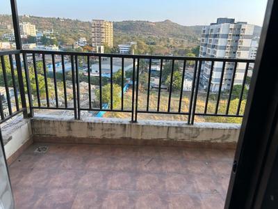 Balcony Image of 936 Sq.ft 2 BHK Apartment / Flat for rent in Atul Westernhills Phase 2 B C D E Buildings, Sus Pune for Rs. 36000