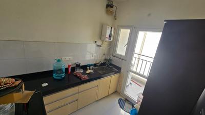 Kitchen Image of 570 Sq.ft 2 BHK Apartment / Flat for rent in Godrej Infinity, Mundhwa Pune for Rs. 38000